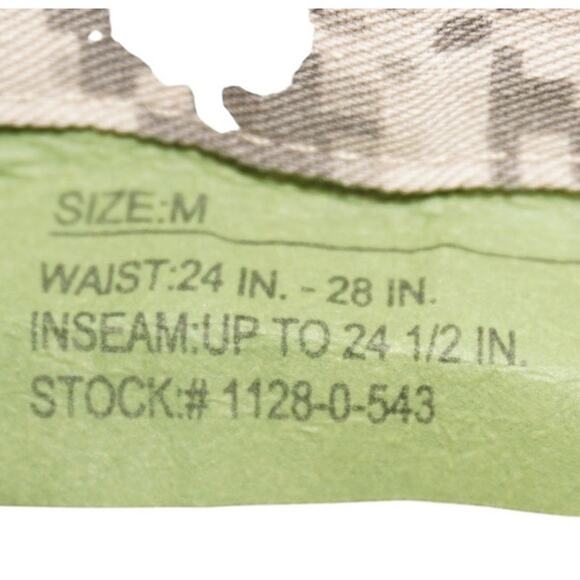 Vintage Military Digital Camo Cargo Pants Kids Medium - Picture 3 of 5